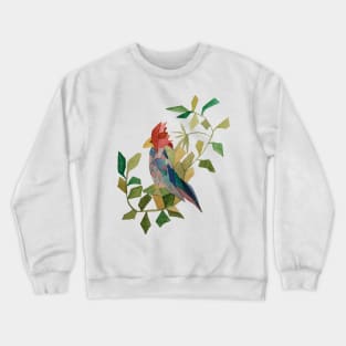 Tropical bird Crewneck Sweatshirt